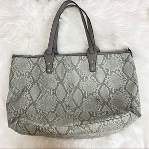 Louenhide Snakeskin Animal Print Handbag